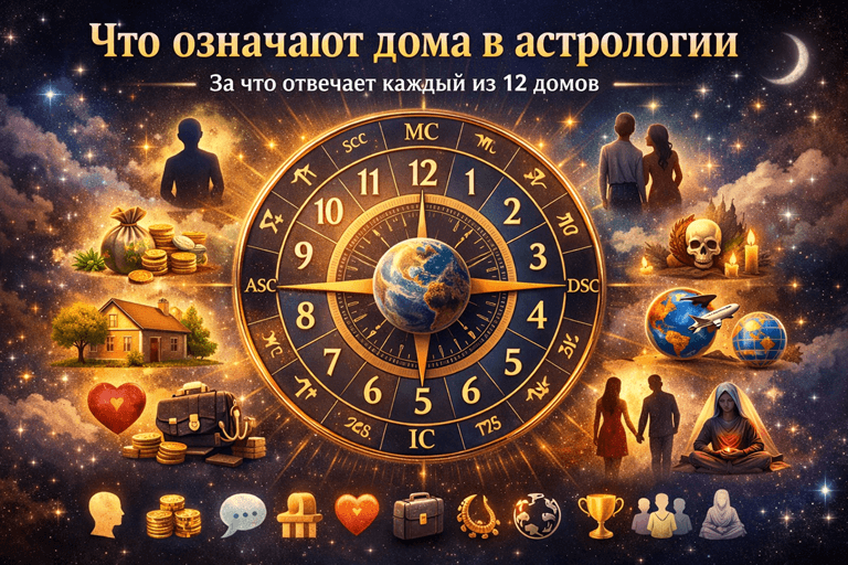 Что означают дома в астрологии и за что отвечает каждый дом натальной карты
